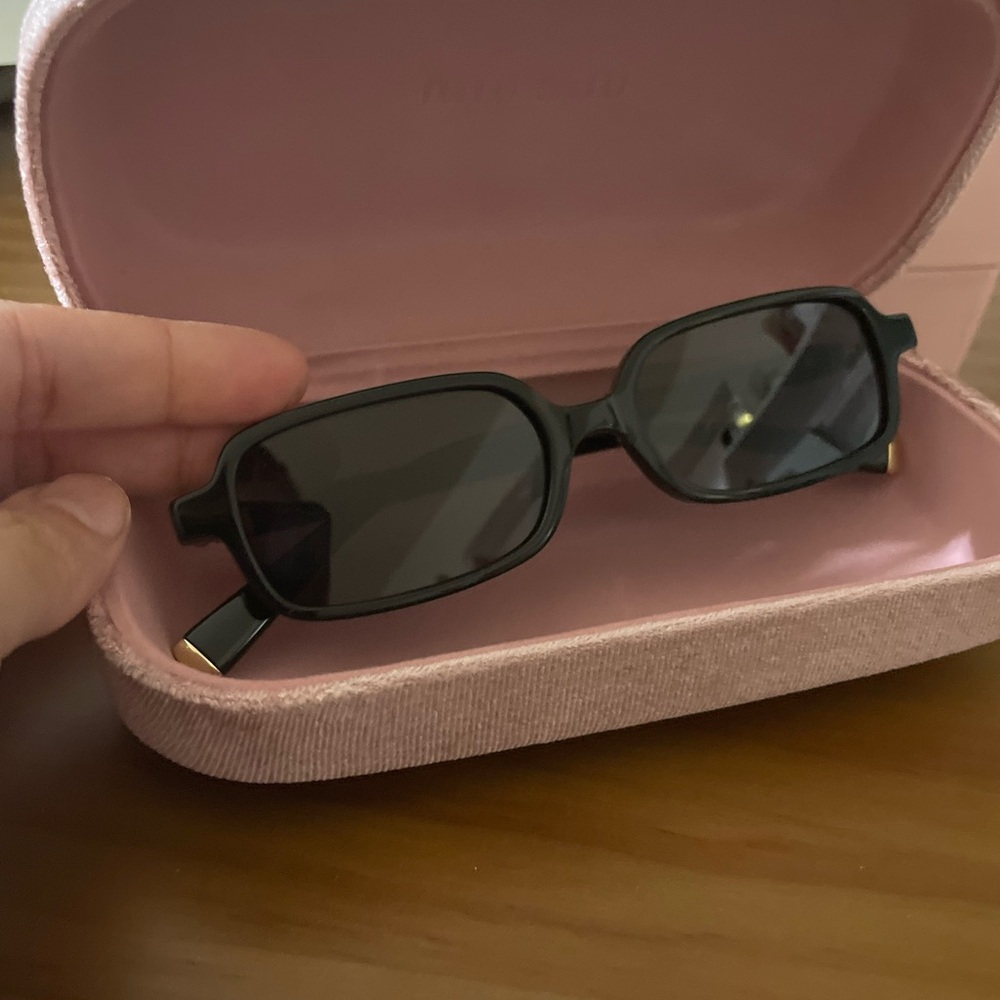 Miu Miu Black Sunglasses - Picture 2 of 5